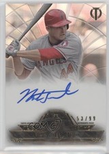 2014 Topps Tribute to the Pastime Auto 53/99 Mark Trumbo #TPT-MT Auto h3a