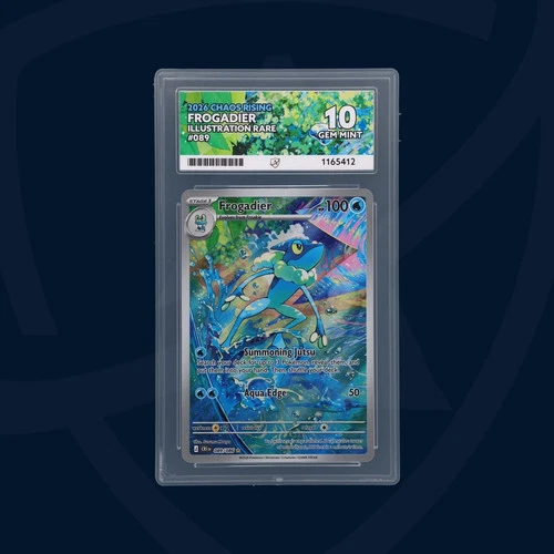 Graded ACE 10 - Frogadier - Chaos Rising - 089/086 - Illustration Rare