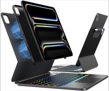 Typecase EDGE Space Black Keyboard with Carbon Fiber Black Back Case for iPad