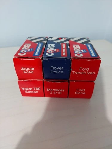 Corgi Juniors Vintage Assorted 1:64 Scale Boxed Diecast Car Models Bundle