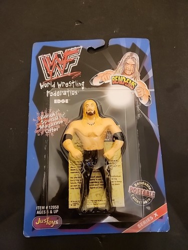 Vintage WWF Just Toys Bend-Ems Series X 10 - Edge ...