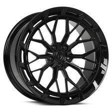 19 Dolce Magari Black 19x8.5 19x9.5 Concave Wheels Fits Cadillac Cts V Coupe