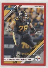 2019 Panini Donruss Press Proof Red Alejandro Villanueva #217 fm0