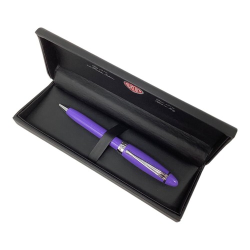 Aurora Ipsilon Ballpoint Pen Purple B31-CVI w/ Box From Japan