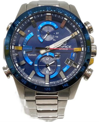 CASIO EDIFICE EQB-900DB-2AJF Smartphone Link Solar Radio Men's Watch used