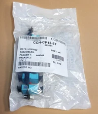 Corning CCH-CP12-E7 (CCH) Panel, SC Adapters  Duplex, 12 F, 50 µm MM (OM3/4)