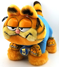 Vintage Dakin Garfield Plush   Jammies  Garfield Slippers   1978/1981   RARE 