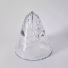 Öllampe aus Glas gepunktet