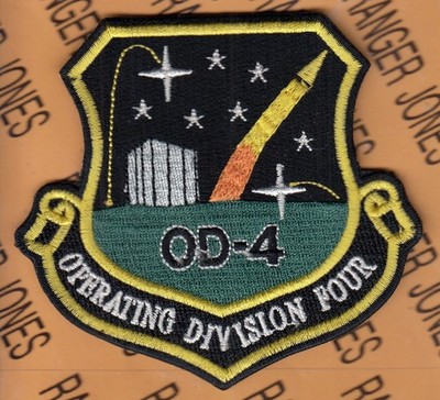 USAF Air Force Operating Division Four OD-4 ~4'' patch c/e