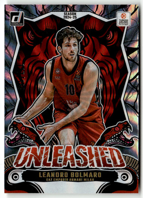 2024-25 Donruss Euroleague Panini No. 11 Leandro Balmaro Unleashed Laser 117/149