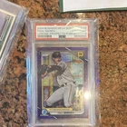 2024 Bowman Chrome Prospects Paul Skenes Purple Auto /250 PSA 9 Pirates