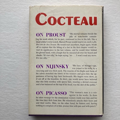 The Difficulty of Being by Jean Cocteau 1967 1st Ed. HC+DJ Intro by Ned Rorem - Picture 3 of 14