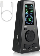 Ueteto Digital Metronome with Timer, English Vocal Counting, One Touch Operation