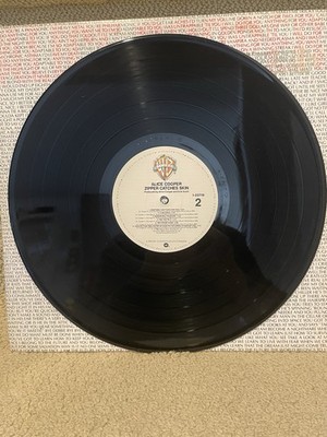 Alice Cooper~Zipper Catches Skin~Original Inner Sleeve~EX Vinyl
