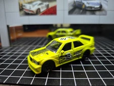 💎 Majorette Mercedes Benz 190E 2.5-16 Evolution II Yellow #1 1:59