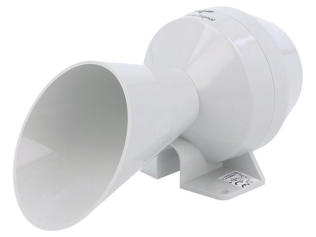 710100105 : Acoustic Horn 24VAC 88dB Series : KLH IP43 Mat : ABS AUER S