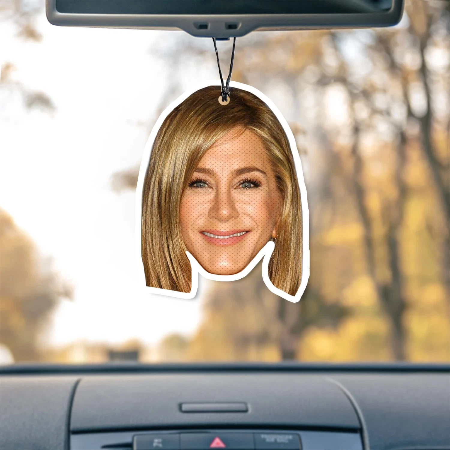 Jennifer Aniston Unscented Hanging Car Air Freshener Freshie