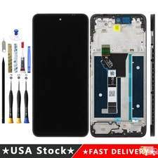 NEW LCD Display Touch Screen Digitizer Frame For Motorola Moto G 5G 2025 XT2513