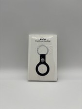 NEW Genuine Apple AirTag Fine Woven Key Ring - Black