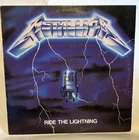 Metallica - Ride The Lightning 1984 1st Pressing Electra Records Megaforce