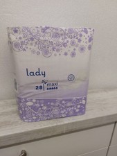 28 Stück LADY Maxi Inkontinenz Vorlagen Einlagen Windeln Erwachsene Binden Damen