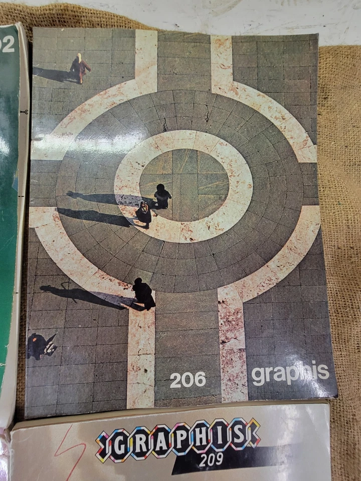 Lot 7 GRAPHIS MAGAZINE 1980s 1979-1981 Advertising Design 201, 202, 206-9, 211 - Image 4 of 4