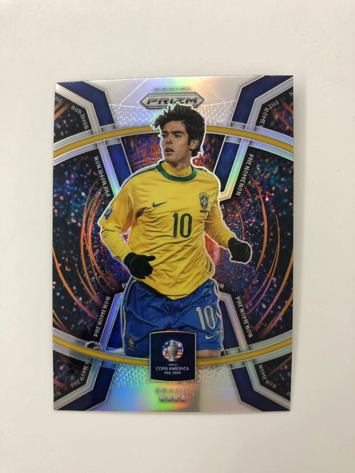2024 Panini Prizm Copa America Kaka Phenomenon Silver Prizm #41 HP24