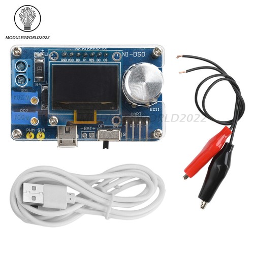 DIY Mini Digital Oscilloscope Electronic Kit STC Soldering Practice Project Kit - Picture 2 of 29