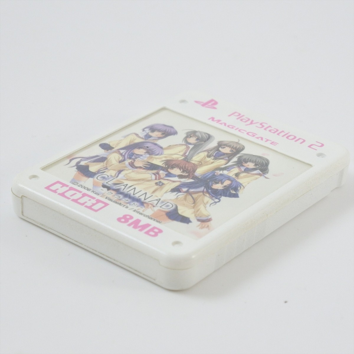 CLANNAD クラナド MEMORY CARD 8MB HORI PS2 Playstation 2 Memory Card CLANNAD with Case 8MB