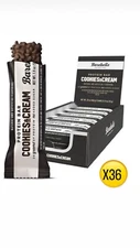 Barebells Cookies & Cream Protein Bar, High Protein (36 Individual Bars)