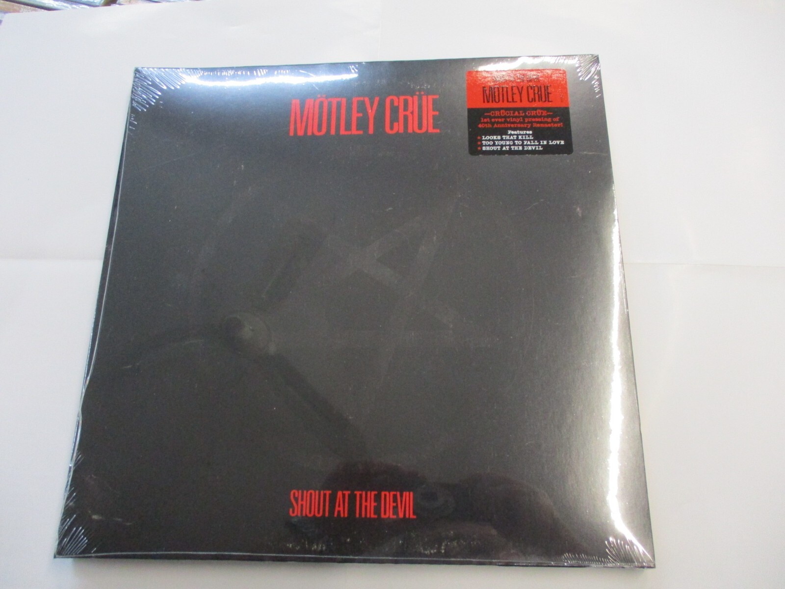 MOTLEY CRUE - SHOUT AT THE DEVIL - LP REISSUE VINYL NEW SEALED 2022
