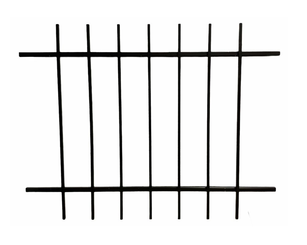 Grille de défense DISTRI fenêtre 95x100 cm antieffraction renforcée