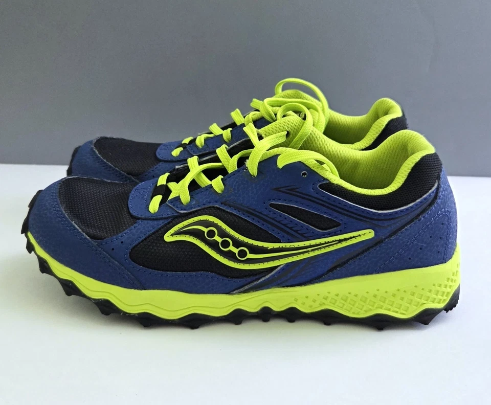 Saucony Cohesion TR14 Encaje Niño Grande 'Azul Verde' Talla US 5M Foto 4 de 4