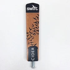 Swift Cider Tap Handle Portland Oregon Birds Beer Breweriana Brewing 10.5" Tall