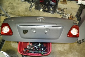 2009 2013 Toyota Corolla Rear Trunk Lid Boot Panel Ebay