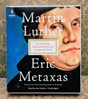 Martin Luther: The Man Who Rediscovered God And Changed The World – Eric Metaxas – GOOD Condition
