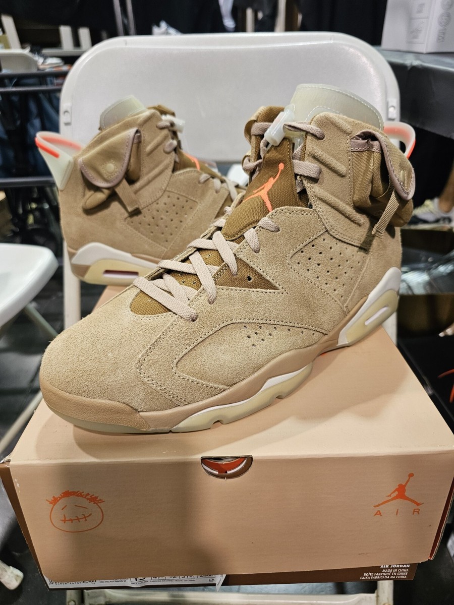 Size 13 Jordan Retro x Travis Scott Mid British Khaki