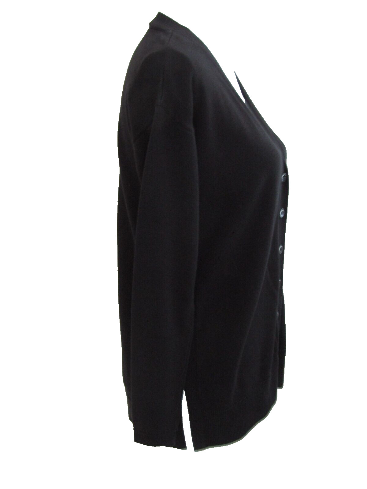 Talbots Black Classic Style Buttoned Cardigan Swe… - image 3