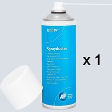 Utility AF Compressed Air Duster Spray 400ml Cleans Laptop, Keyboard ETC LOT
