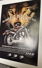 SuperTrapp Big Drag Pipe full Page Ad for Metric Cruisers