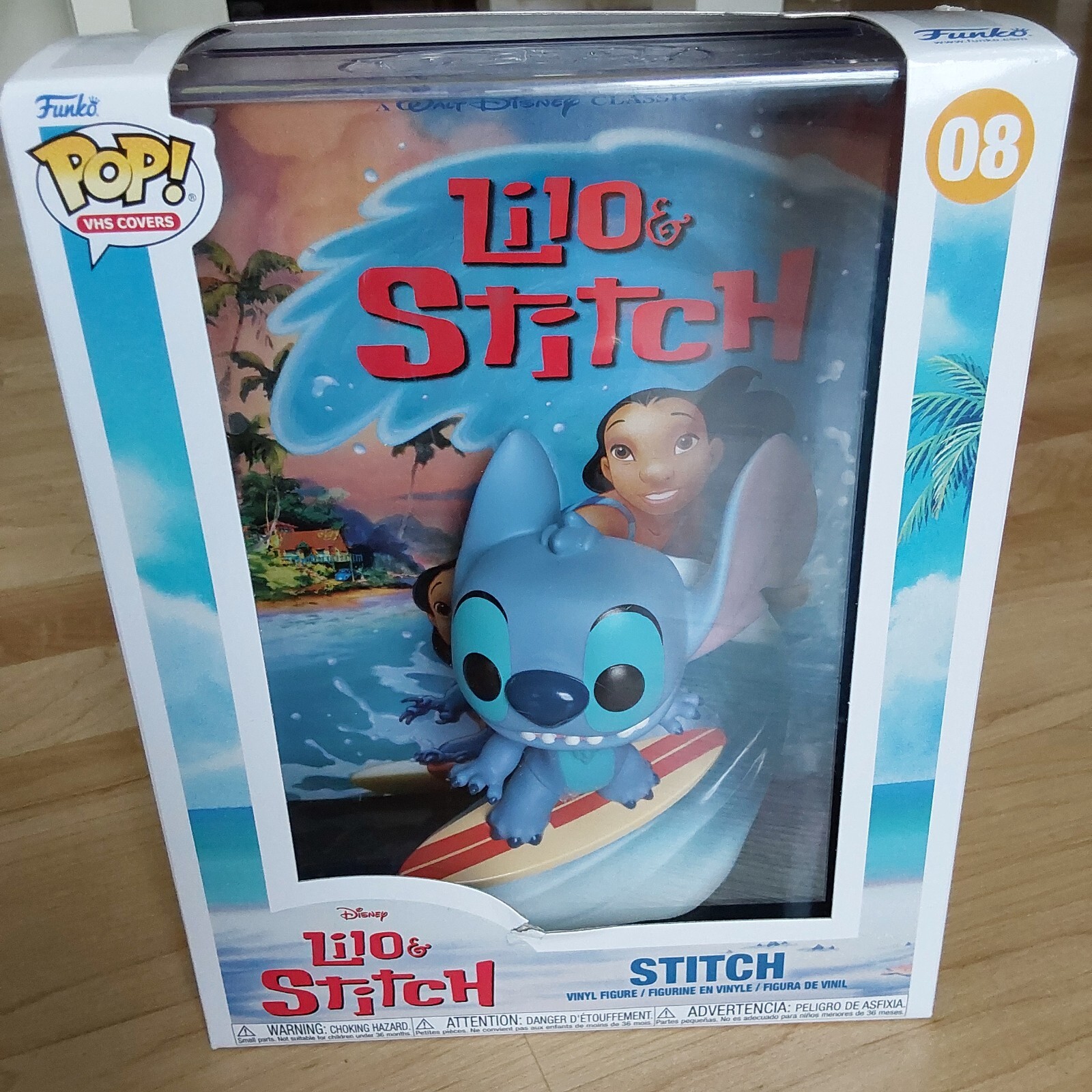 Sale Funko Pop Disney Lilo &Amp; Stitch Vinyl Figure Stitch #08 Hard Cover Box. Read
