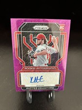 2022 Panini Prizm - Rookie Autographs #RA-KU Kutter Crawford (AU, RC) Pink  /7