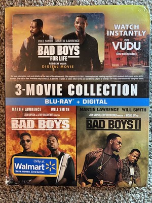Bad Boys 3-Movie Collection Blu-ray + Digital (Slipcover) BRAND NEW UNOPENED