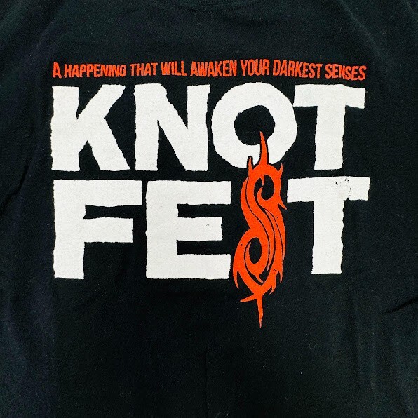 Knot Fest 2014 Slipknot Concert T-Shirt Black Size Large