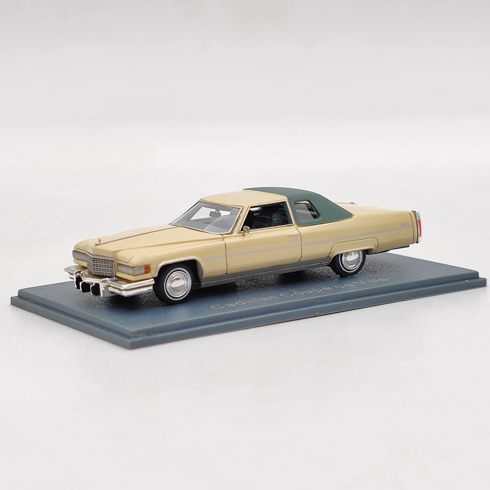 Miniature NEO Scale Models – Cadillac Coupe De Ville 1/87 – Résine Beige – Collection