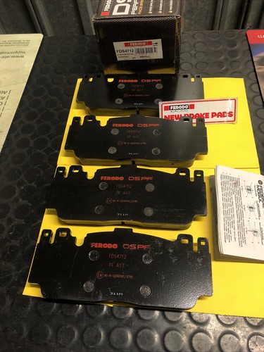 KIT PASTIGLIE ANTERIORI FERODO DS PERFORMANCE BMW SERIE 6 M COUPE (F13) M6 575cv - Foto 9 di 12