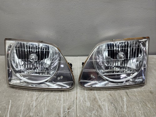 1999-2004 SVT Lightning Headlights Factory Original LH RH 99-04 SVT Lightning