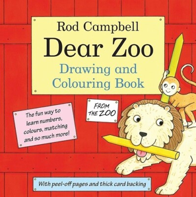 Dear Zoo Drawing and Colouring Book By Rod Campbell NEW Paperback Book