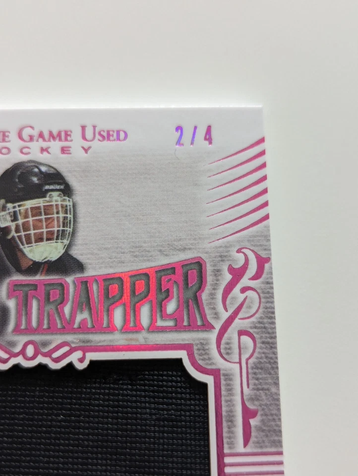 🥅🔥#/4 DOMINIK HASEK JUMBO TRAMPERO RELIQUIA 2020-21 HOJA EN EL JUEGO USADO ITG 🥅🏒 Foto 3 de 4