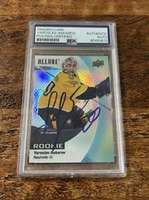 Yaroslav Askarov IP Signed Upper Deck Allure RC Card PSA DNA Slab Autographed